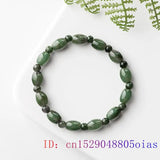 Burmese Jade Beaded Bracelets Green Gemstones Bracelet