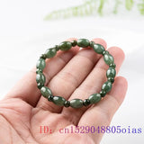 Burmese Jade Beaded Bracelets Green Gemstones Bracelet