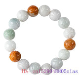 Burmese Jade Beaded Bracelets Talisman Charm Bangle