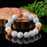 Burmese Jade Beaded Bracelets Talisman Charm Bangle