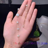 Burmese Jade Bracelets Bangle 925 Silver Emerald Bangles Vintage Men Accessories