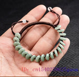 Burmese Jade Donut Bracelets Men Women Natural Jewelry Jadeite Bangle Green