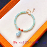 Burmese Jade Flower Bracelet Natural Gemstone 925 Silver
