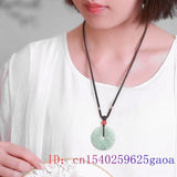Burmese Jade Flower Pendant Necklace Emerald for Women