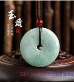 Burmese Jade Flower Pendant Necklace Emerald for Women