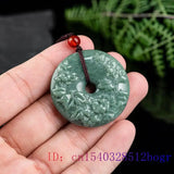Burmese Jade Flower Pendant Vintage Jewelry Pendants Gemstones Necklace