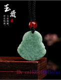 Burmese Jade Maitreya Pendant with Emerald Necklace