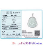 Burmese Jade Maitreya Pendant 925 Silver Necklace Charms