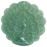 Burmese Jade Peacock Pendant Green Gift Amulet Emerald Man Jadeite Jewelry