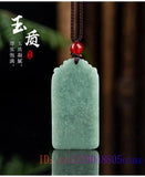 Burmese Jade Pendant Necklace Green Men