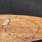 Burmese Jade Pixiu Bracelet 925 Silver Vintage Charms Natural Bangles