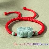 Vintage Burmese Jade Pixiu Green Gemstone Bracelet Bangle