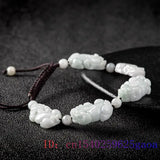 Burmese Jade Pixiu Bracelets Gift Jewelry Women Talismans Amulet
