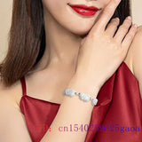 Burmese Jade Pixiu Bracelets Gift Jewelry Women Talismans Amulet