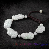 Burmese Jade Pixiu Bracelets Gift Jewelry Women Talismans Amulet