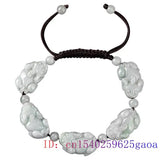 Burmese Jade Pixiu Bracelets Gift Jewelry Women Talismans Amulet