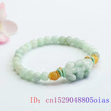Burmese Jade Pixiu Bracelets - Natural Stone Accessories