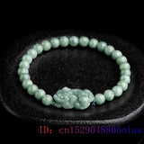 Burmese Jade Pixiu Bracelets Jewelry Jadeite Women Bangle