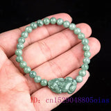 Burmese Jade Pixiu Bracelets Jewelry Jadeite Women Bangle