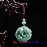 Green Jade Pixiu Keychain Phone Charm Car Bag Accessory