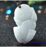 Burmese Jade Pixiu Pendant Jadeite Necklace Men Emerald Jewelry