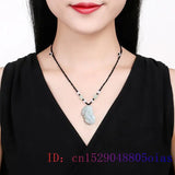 Burmese Jade Pixiu Pendant Jadeite Necklace Men Emerald Jewelry