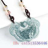 Burmese Jadeite Rose Pendant Necklace Gemstone Vintage Men Jewelry