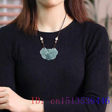 Burmese Jadeite Rose Pendant Necklace Gemstone Vintage Men Jewelry