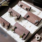 Tung Ear Studs Display Board Jewelry Shooting Props Accessories