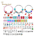 DIY Toy Girl Bracelet Beaded Material Necklace Children Birthday Gift