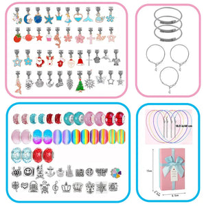 DIY Toy Girl Bracelet Beaded Material Necklace Children Birthday Gift