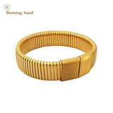 Gold-plated Stripe Bracelet Non Fading Jewelry