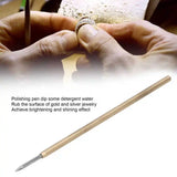 Jewelry Tool Steel Burnishers Polishing Tool for Rings Bracelet Surface