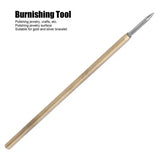 Jewelry Tool Steel Burnishers Polishing Tool for Rings Bracelet Surface