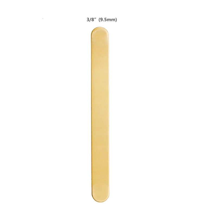 Burr Brass Bracelet Blanks for Stamping Jewelry Engraving