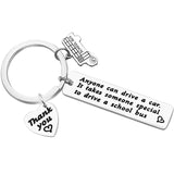 Bus Driver Keychain Appreciation Thank You Gift Retirement Graduation Keychain