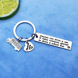 Bus Driver Keychain Appreciation Thank You Gift Retirement Graduation Keychain