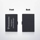 Metal Card Holder with Customization Options