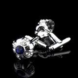 Crystal Cufflinks French Buttons Rhinestone Jewelry Clothing Accessories