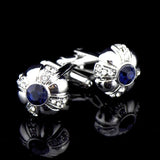 Crystal Cufflinks French Buttons Rhinestone Jewelry Clothing Accessories