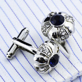 Crystal Cufflinks French Buttons Rhinestone Jewelry Clothing Accessories
