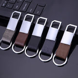 Business Style Car Keychain High Leather Rope Keychains Hanging Ornaments