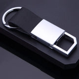 Business Style Car Keychain High Leather Rope Keychains Hanging Ornaments