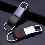 Business Style Car Keychain High Leather Rope Keychains Hanging Ornaments