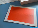 Customized Letterpress Business Card Printing GXK001