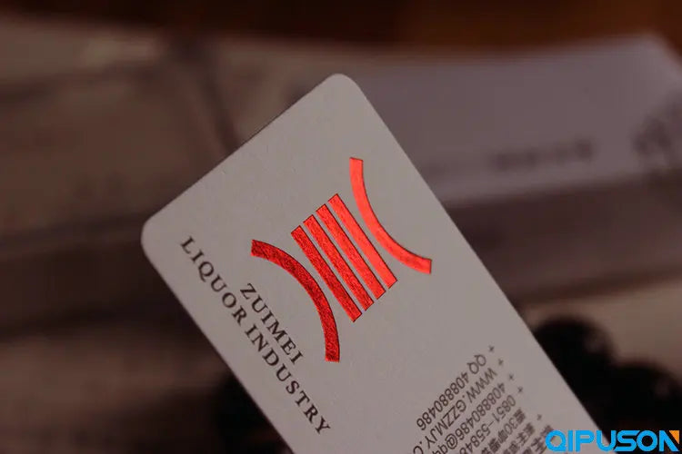 Premium Letterpress Business Cards - Quality