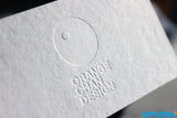 Premium Letterpress Business Cards - Quality