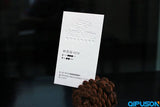 Premium Letterpress Business Cards - Quality