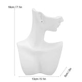 Earrings Holder Organizer Mannequin Stand Medium Resin Stable Bust for Necklace