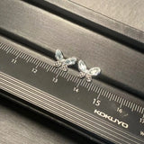 5MM Natural Topaz Stud Earrings 925 Sterling Silver Jewelry Gift